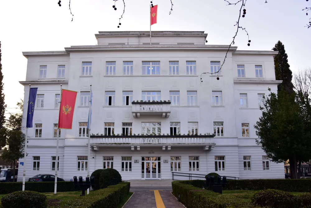 Podgorica 2023, Podgorica, Zgrada glavnog grada, gradonacelnik, zgrada opstine, opstina Podgorica