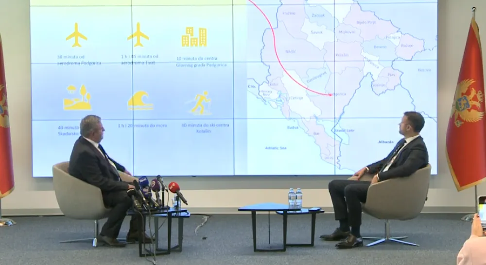 (VIDEO) Radunović: Velje brdo - prostor za jo&scaron; jedan grad, naseljavaće 41.000 stanovnika