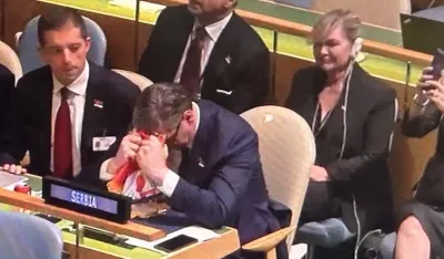 Aleksanda Vučić - Glasanje o rezoluciji o Srebrenici