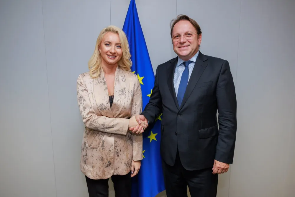 Gorčević sa Varheljijem: Napravljen veliki iskorak u procesu evropske integracije