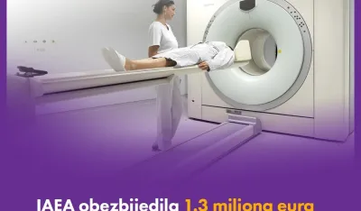 MPNI: IAEA obezbijedila 1.3 miliona eura za PET/CT skener za Crnu Goru