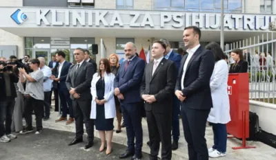 Klinika za psihijatriju otvorena 18. septembra, useljenje pacijenata nakon upisa u katastar