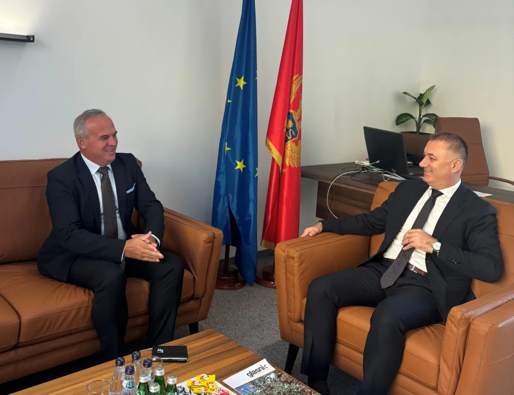 Gutić istakao važnost saradnje Crne Gore i Sjeverne Makedonije