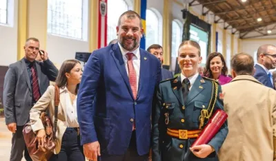 Andrea Da&scaron;ić prva crnogorska državljanka diplomirala na Terezijanskoj vojnoj akademiji