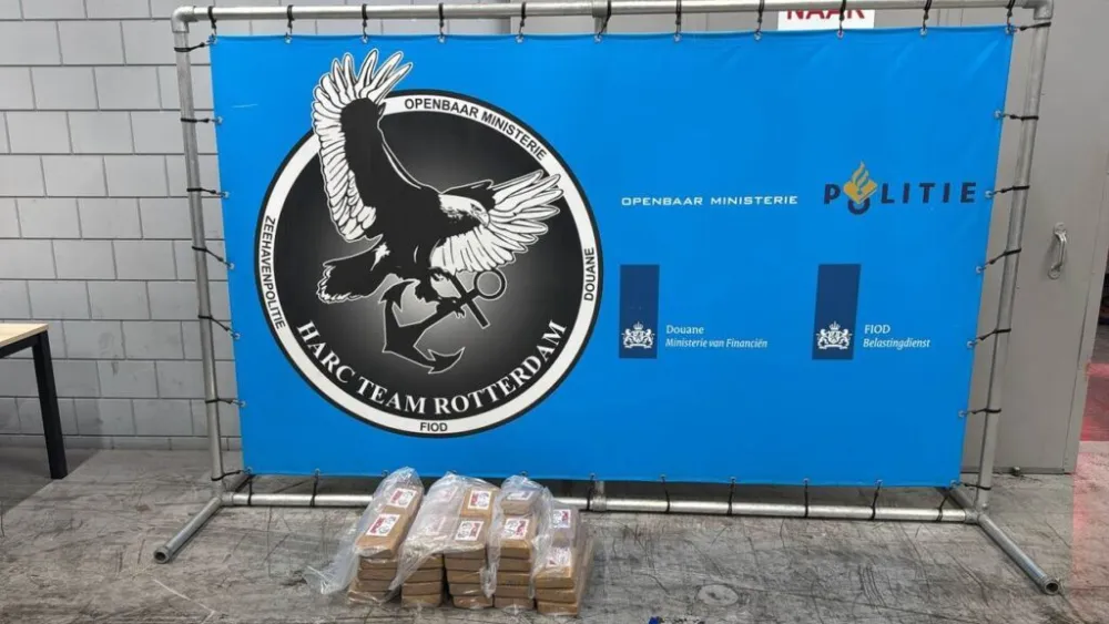 Roterdam: Zaplijenjeno 180 kilograma kokaina