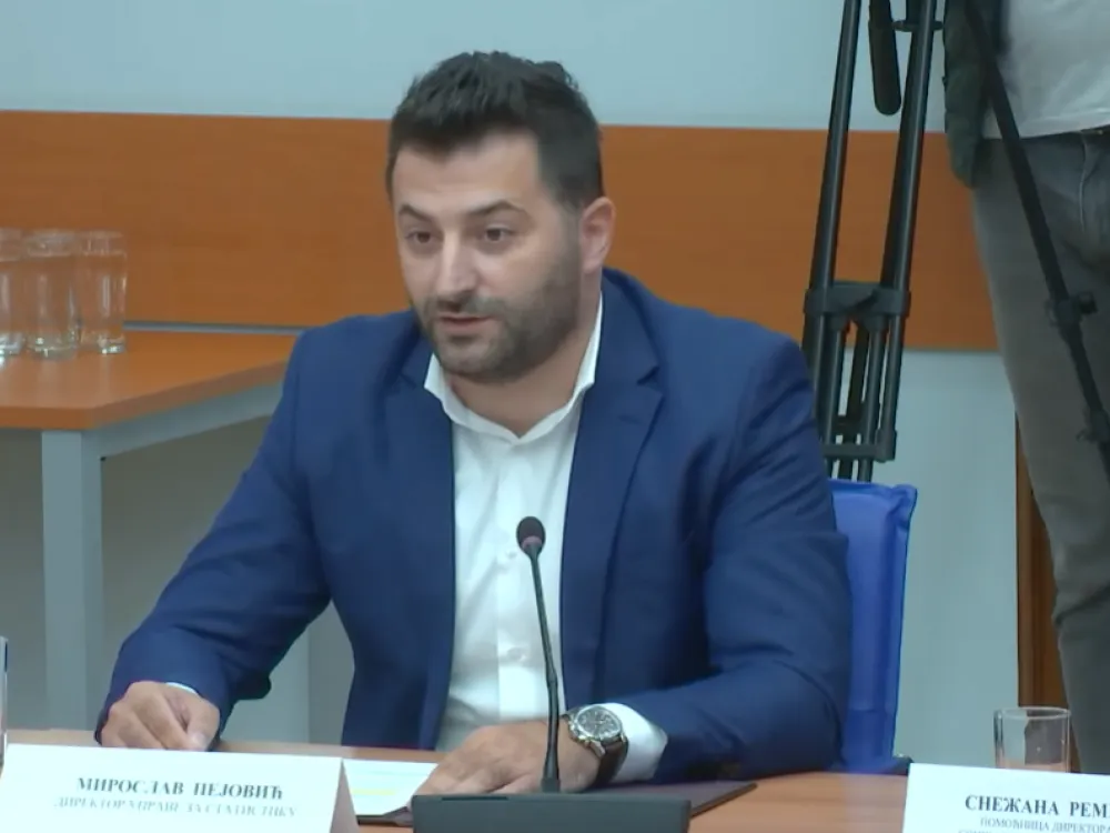 (VIDEO) Pejović: Izvanredan rezultat, 98 odsto podataka prikupljenih popisom se uparilo sa podacima MUP-a