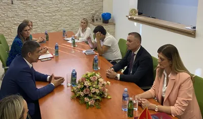 Gutić u posjeti Domu starih Risan