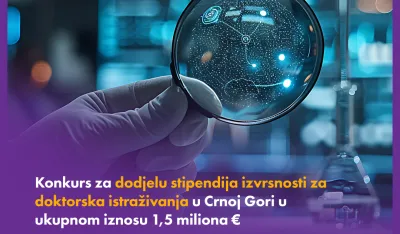 Objavljen Konkurs za dodjelu stipendija izvrsnosti za doktorska istraživanja