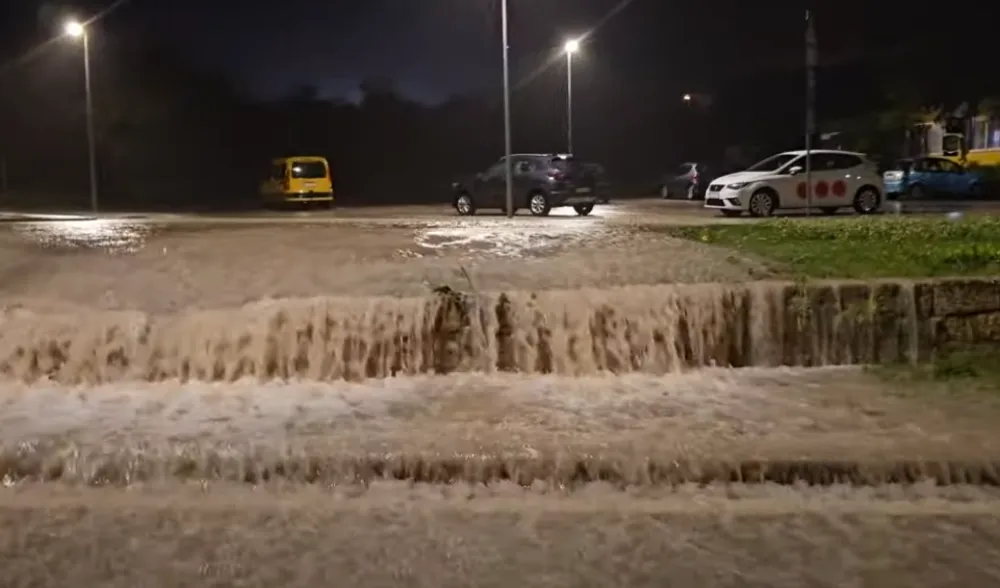 (VIDEO) Hrvatsku zahvatilo nevrijeme: Obilne padavine izazvale poplave