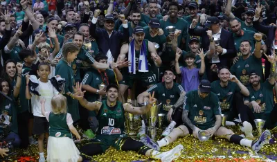 Нови шампиони: кошаркаши Панатинаикоса