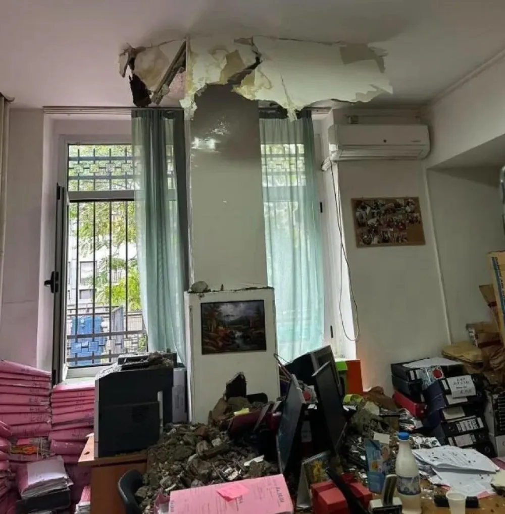 WC &scaron;olja sa prvog sprata Vi&scaron;eg suda u Podgorici propala u krivičnu pisarnicu