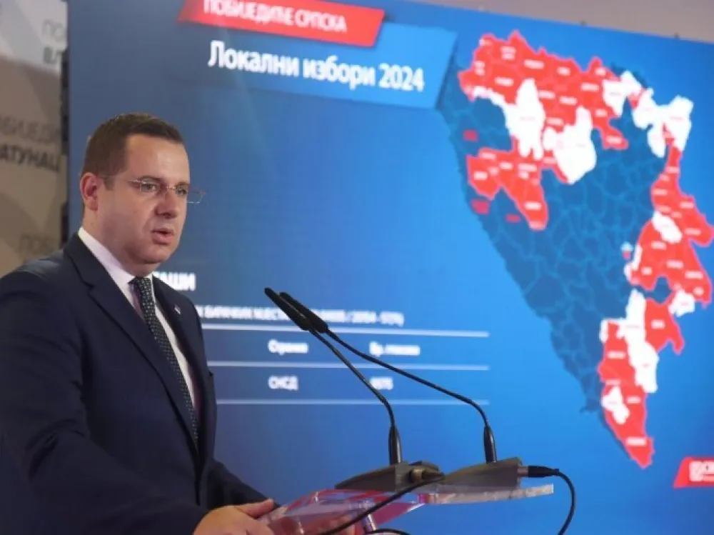 Kovačević: SNSD pobijedio u 47 op&scaron;tina, politika Milorada Dodika pokazala apsolutnu dominaciju