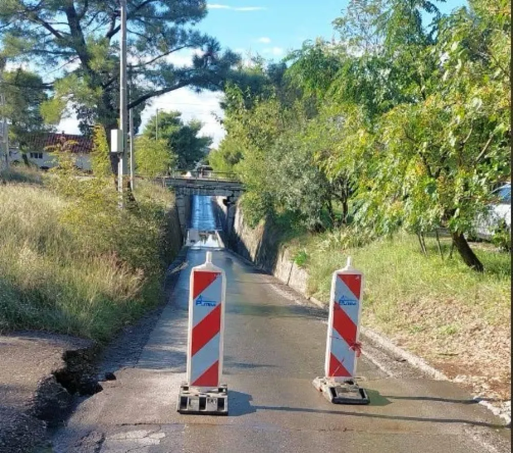 Zatvoren podvožnjak između Zagoriča i Zlatice