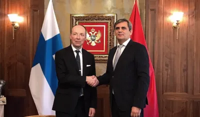 Ibrahimović sa predsjednikom Parlamenta Finske: Podr&scaron;ka integraciji Crne Gore u EU, bilateralni odnosi osnaženi savezni&scaron;tvom