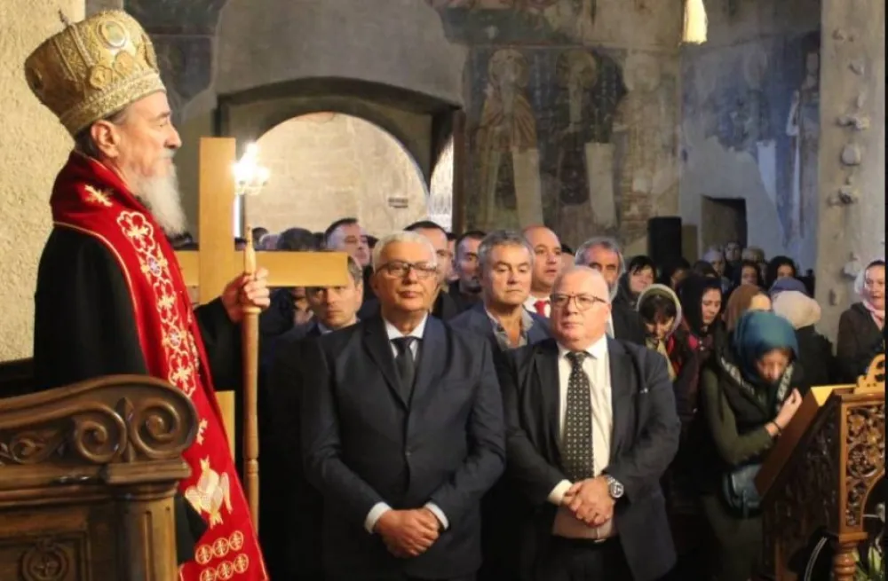 Mandić na slavi Eparhije mile&scaron;evske: Da se jo&scaron; mnogo godina susrećemo u miru i slozi, njegujući vjeru pravoslavnu
