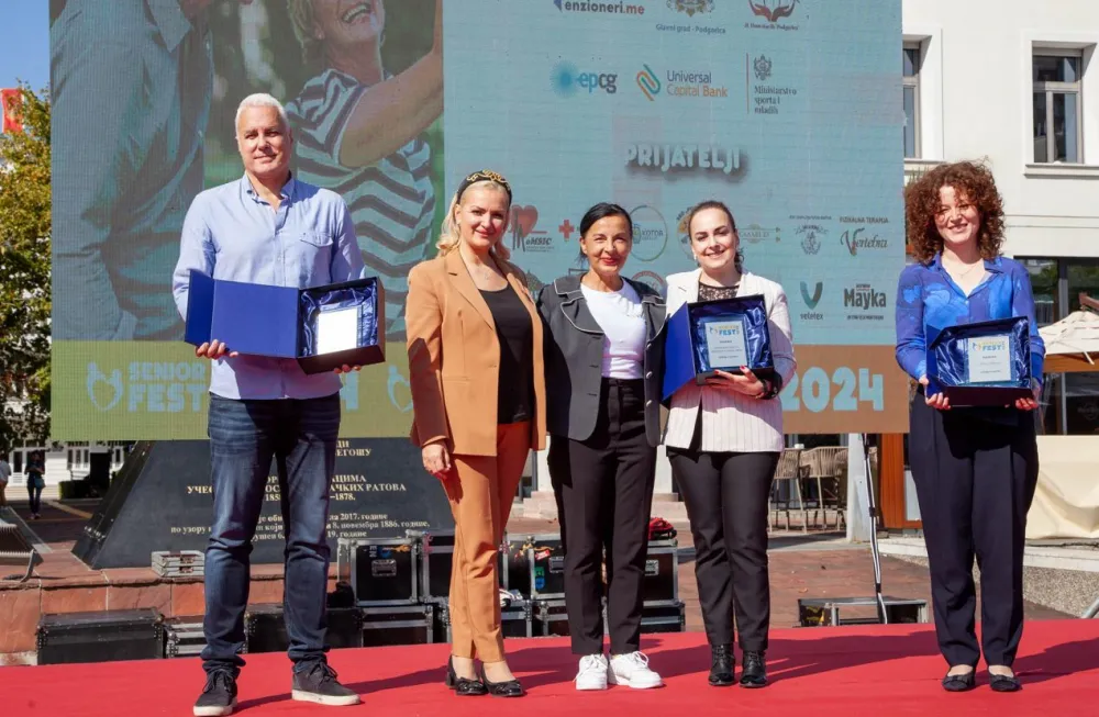 Počeo Senior fest: Nagrade za brigu o starima Jeleni &Scaron;ofranac, Glavnom gradu i Elektropirvredi