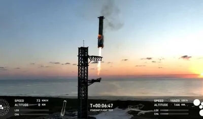 Letjelica &bdquo;Spejs Iksa&ldquo; uspje&scaron;no lansirana, pomoćni dio rakete uhvaćen robotičkim rukama