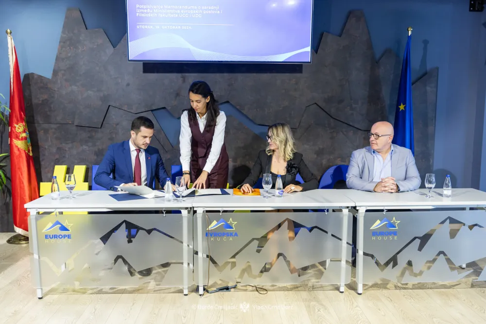 Glavni pregovarač Crne Gore sa Evropskom unijom Predrag Zenović