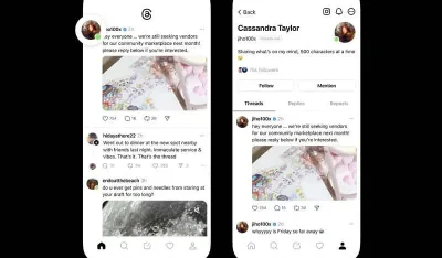 Threads odsad pokazuje kada su korisnici online i kada koriste aplikaciju