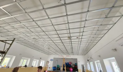 U MZ Jedinstvo rade spu&scaron;tene plafone