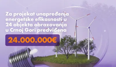 MPNI: Projekat unapređenja energetske efikasnosti u 24 objekta obrazovanja