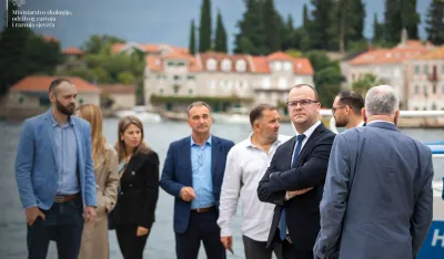 Damjan Ćulafić u radnoj posjeti Herceg Novom