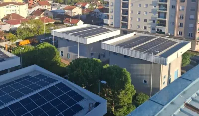 Na objektima Vodovoda postavljeni solarni paneli