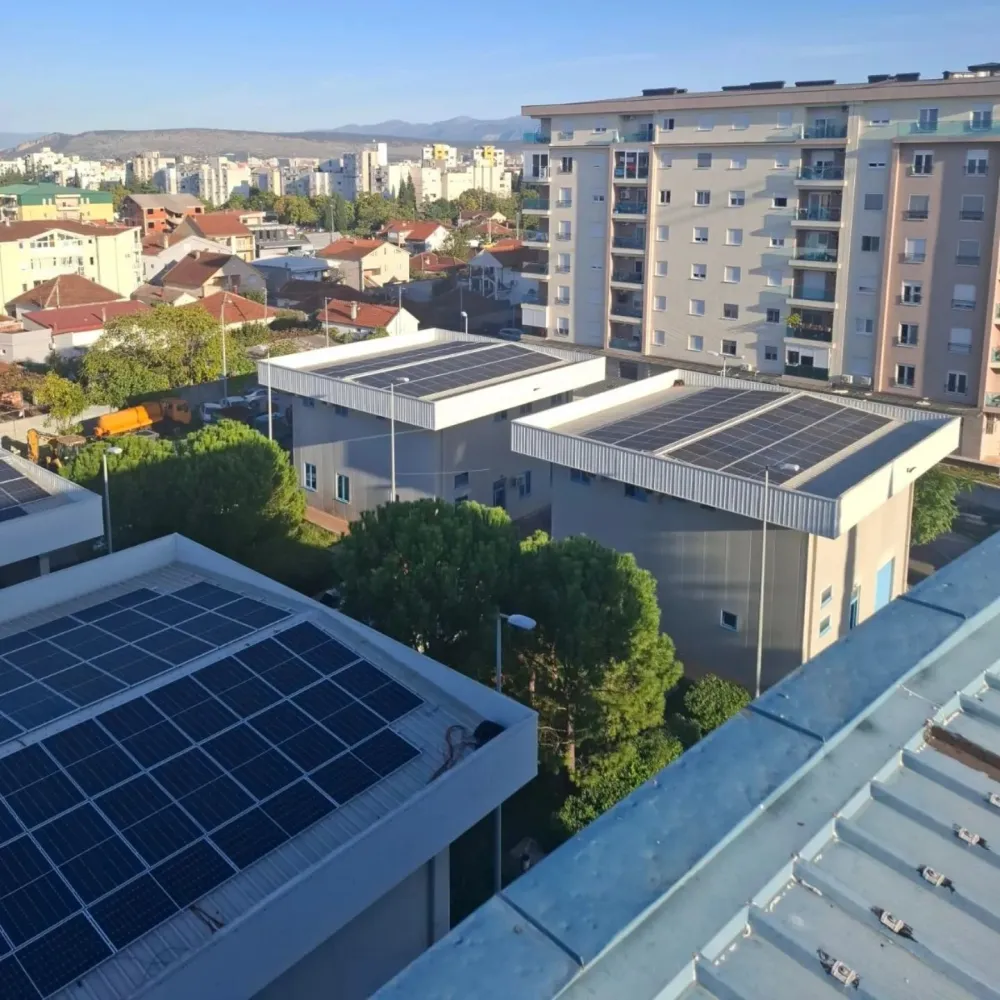 Na objektima Vodovoda postavljeni solarni paneli