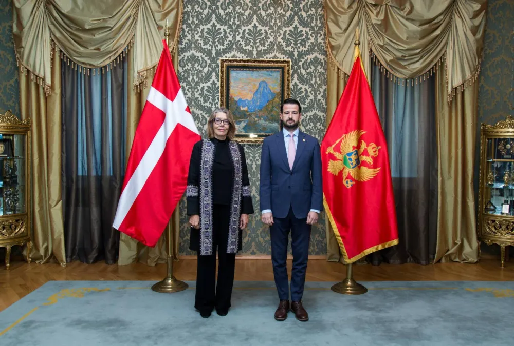 Milatović primio akreditivna pisma ambasadora Izraela, Danske i &Scaron;panije