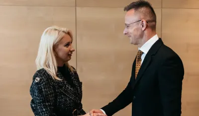 Maida Gorčević i Peter Sijarto