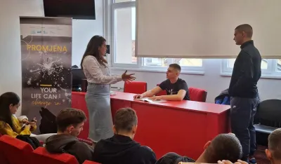 Bjelopoljski gimnazijalci učili o kreativnim pristupima u radu sa OSI kroz filmsku produkciju