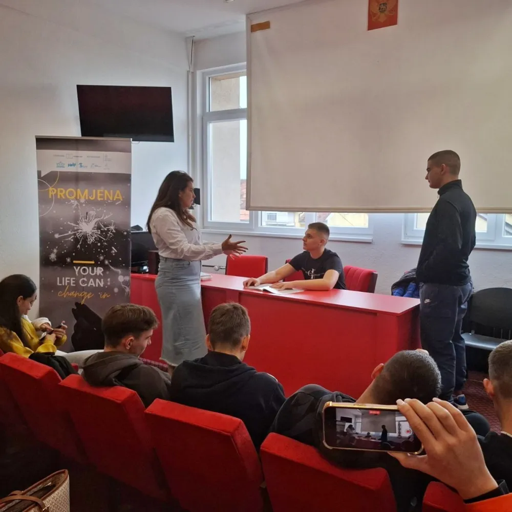 Bjelopoljski gimnazijalci učili o kreativnim pristupima u radu sa OSI kroz filmsku produkciju