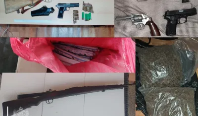 Pretresi u vi&scaron;e gradova: Oduzeto oružje, eksploziv, droga...
