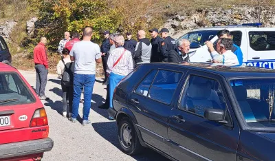 Sa ranijeg protesta mje&scaron;tana MZ Bogetići&nbsp;u Ljeskovim dolima