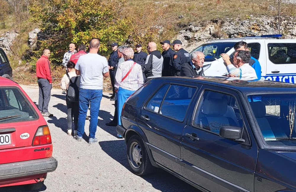 Sa ranijeg protesta mje&scaron;tana MZ Bogetići&nbsp;u Ljeskovim dolima