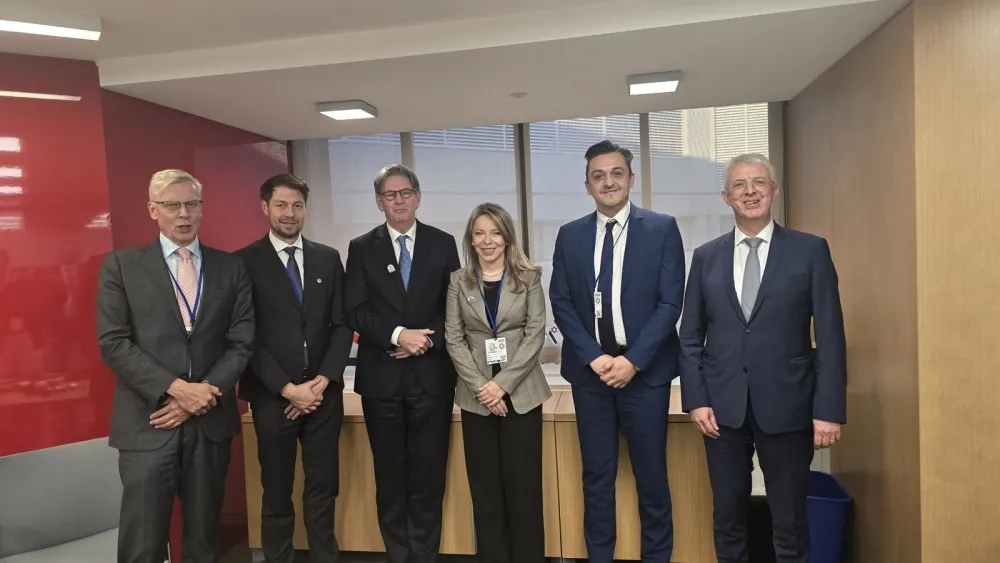 Novica Vuković, Irena Radović sa predstavnicima MMF-a