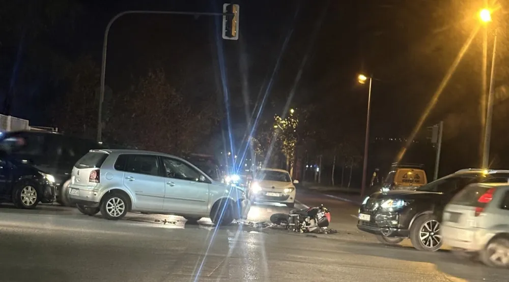 Podgorica: Oboren motociklista u udesu kod Krivog mosta