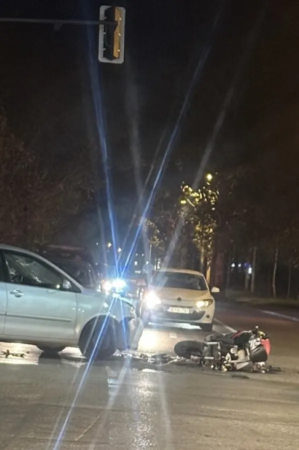 Podgorica: Oboren motociklista u udesu kod Krivog mosta