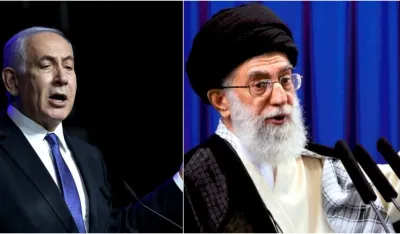 Benjamin Netanijahu i Ali Hamnei