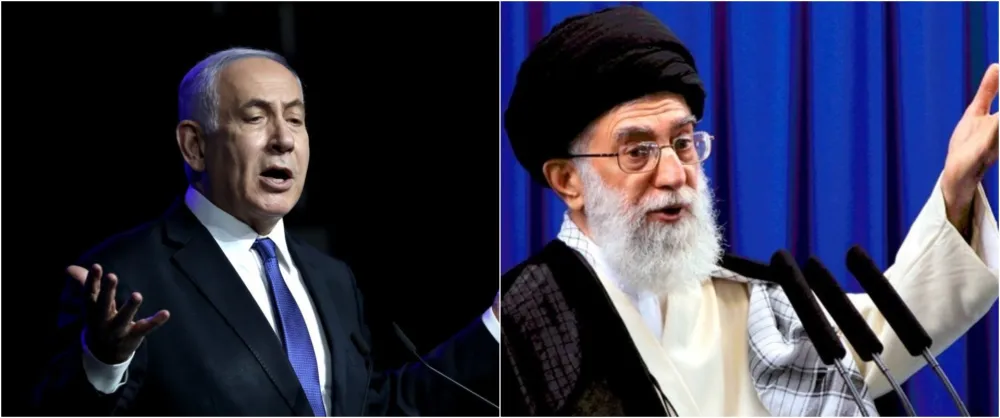 Benjamin Netanijahu i Ali Hamnei