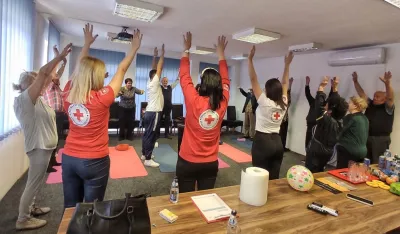 Rekreativna radionica bleopoljskog Crvenog krsta: Fizička aktivnost i zdravo starenje