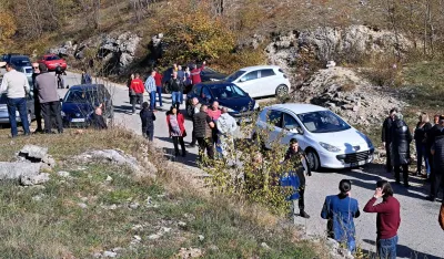 Mje&scaron;tani MZ Bogetići nastavili protest zbog groblja krava uginulih od kju groznice