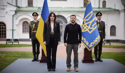 Ambasadorka Borjanka Simićević predala akreditivna pisma Zelenskom