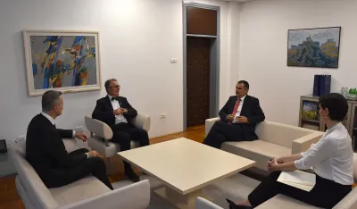 Rektor UCG sa ambasadorom Srbije: Iskoristiti mogućnosti za saradnju na različitim poljima obrazovanja