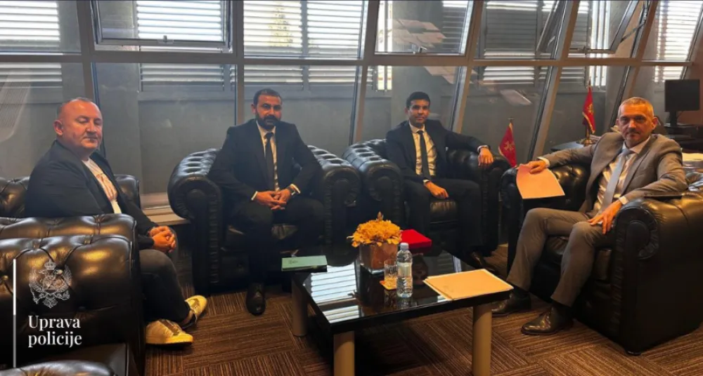 Brđanin-Čelik: Unaprijediti saradnju Crne Gore i Turske u oblasti falsifikovanih dokumenata