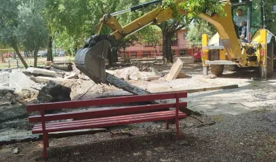 Rekonstrukciјa dvori&scaron;ta vrtića "Ljubica Popović": Postavljaјu novi mobiliјar