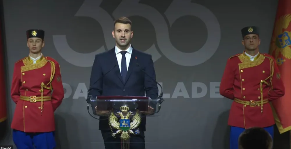 Premijer Milojko Spajić predstvaljanje rada 44. Vlade