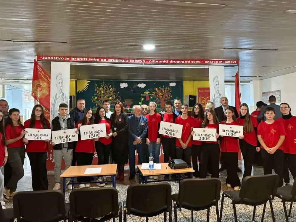 U Bijelom Polju održan kvizu znanja iz istorije: Prvoplasirane ekipe znanje će odmјeriti na Cetinju