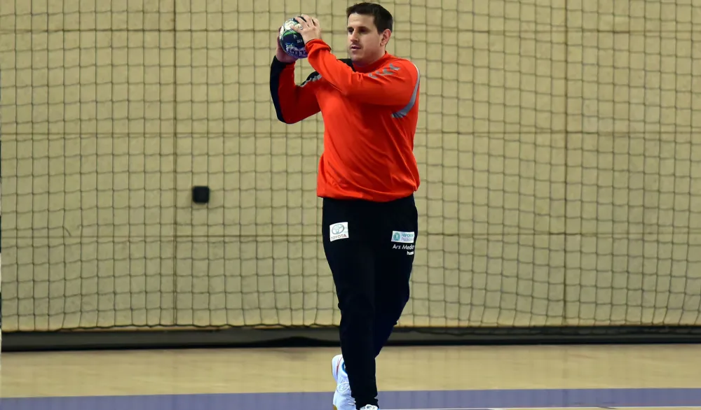 Trening rukometne reprezentacije Crne Gore