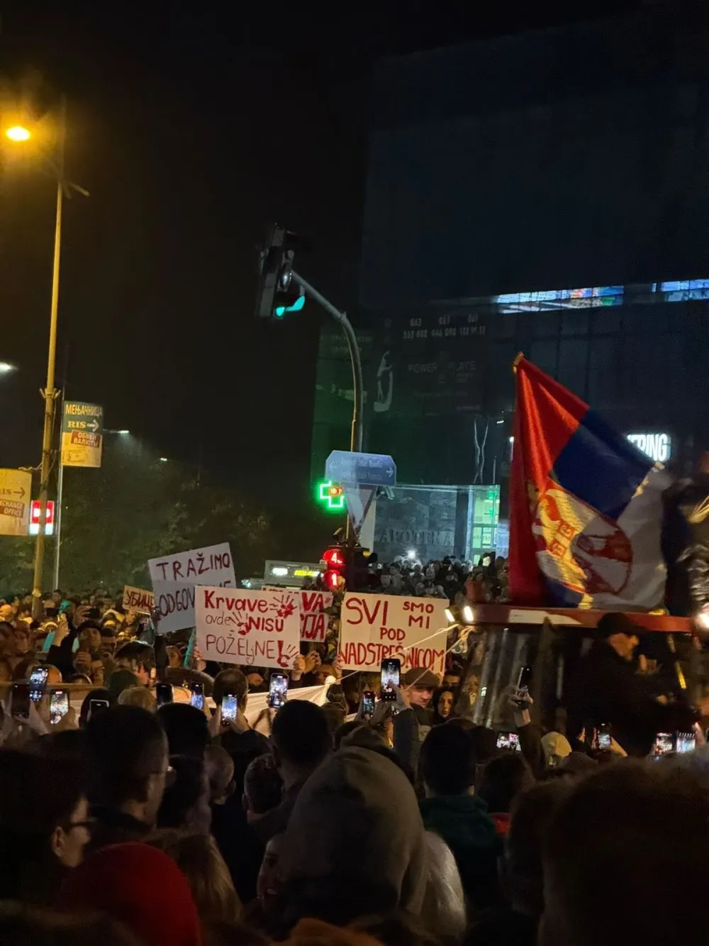 Protest u Novom Sadu